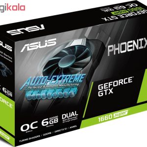 کارت گرافیک ایسوس مدل PH-GTX1660S-O6G