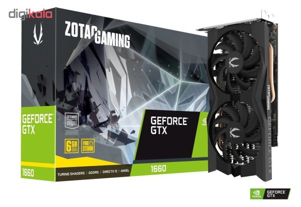 کارت گرافیک زوتک مدل GTX 1660