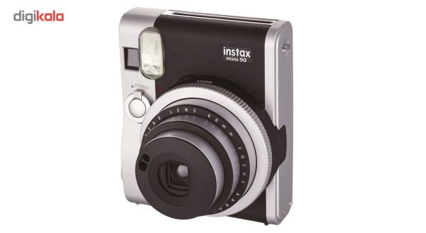 دوربین عکاسی چاپ سریع فوجی فیلم مدل Instax mini 90 Neo Classic همراه با یک بسته فیلم 10 تایی