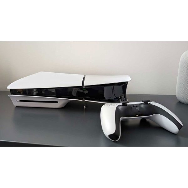 کنسول بازی سونی مدل PlayStation 5 Slim ظرفیت یک ترابایت ریجن 2000 آسیا به همراه دسته اضافی و پایه شارژر