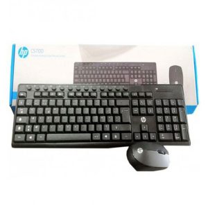 کیبورد و موس بیسیم اچ‌پی مدل CS700