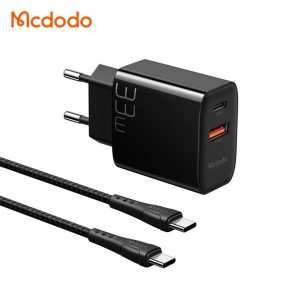 شارژر دیواری مکدودو مدل CH-0922 به همراه کابل تبدیل USB-C