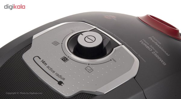 جاروبرقی 2400 وات پارس خزر مدل Turbo 2500WB