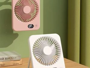 پنکه شارژی مدل F10 ظرفیت ۱۲۰۰ میلی آمپر ساعت