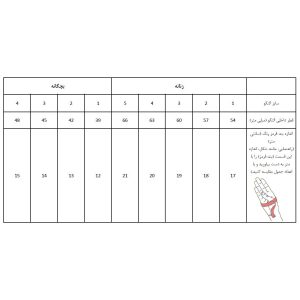 دستبند النگویی زنانه مدل میخ کد W79