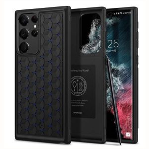 کاور اسپیگن مدل Cryo Armor مناسب برای گوشی موبایل سامسونگ Galaxy S22 Ultra