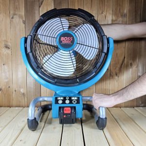 پنکه شارژی باس مدل BS-Super fan ظرفیت 90 میلی آمپر