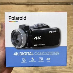 دوربین فیلم برداری پولاروید مدل 4K 18X Zoom Touch Screen