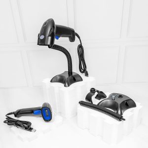 بارکد خوان دو بعدی فستر مدل Quick-Scan به‌همراه پایه