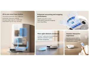 جاروبرقی رباتیک شیائومی مدل Robot Vacuum X20 Plus